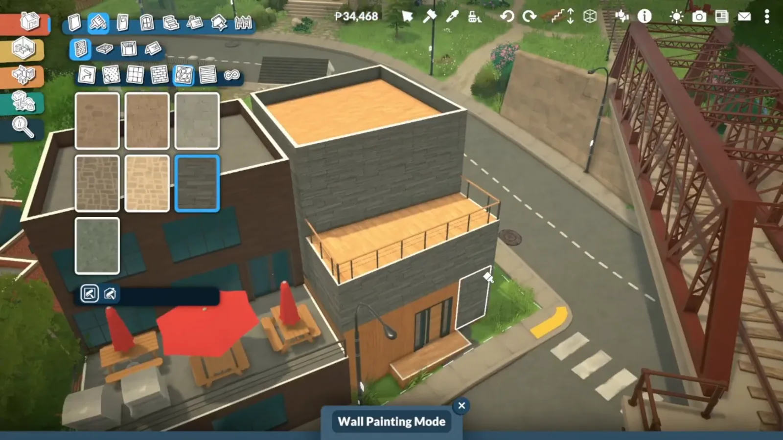 Paralives wall paint catalogue selecting dark grey stone for the upper studio volume while the ground floor keeps its timber cladding Paralives wall paint catalogue selecting dark grey stone for the upper studio volume while the ground floor keeps its timber cladding