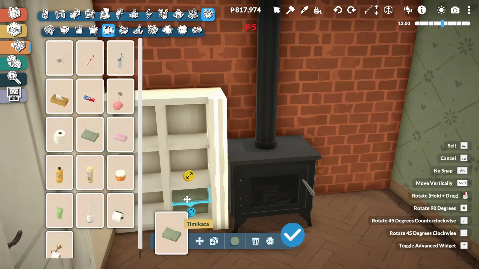A black Paralives wood stove with a flue pipe rising up a brick chimney breast in a dining room A black Paralives wood stove with a flue pipe rising up a brick chimney breast in a dining room