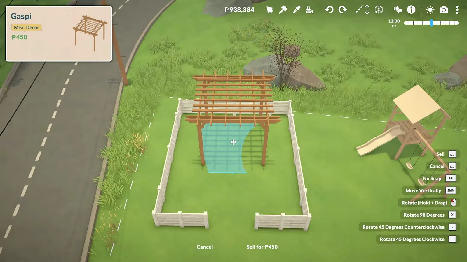 Fenced Paralives vegetable garden beds with tilled soil and a wooden trellis piece on each bed Fenced Paralives vegetable garden beds with tilled soil and a wooden trellis piece on each bed
